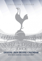 Tottenham Hotspur Fc - Tottenham Hotspur Fc 2024 A3 Deluxe Cale in the group MERCH / Calender 2024 at Bengans Skivbutik AB (4406425)