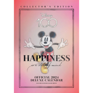 Disney - Disney 100 Quotes 2024 A3 Deluxe Calenda in the group OTHER / -Start Merch at Bengans Skivbutik AB (4406426)