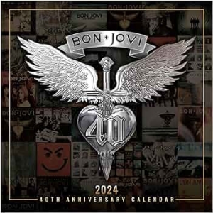 Bon Jovi - Bon Jovi 2024 Square Calendar in the group OTHER / CDON - Exporterade Artiklar_Manuellt /  at Bengans Skivbutik AB (4406476)