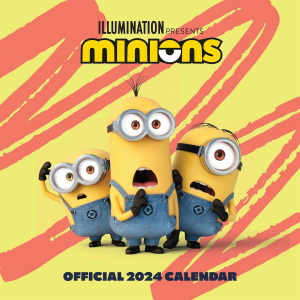 Despicable Me - Despicable Me 2024 Square Calendar in the group MERCH / Calender 2024 at Bengans Skivbutik AB (4406478)