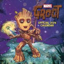 Marvel - Marvel: I Am Groot 2024 Square Calendar in the group OTHER / -Start Merch at Bengans Skivbutik AB (4406481)