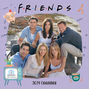 Friends - Friends 2024 Square Calendar in the group OTHER / -Start Merch at Bengans Skivbutik AB (4406486)