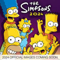 The Simpsons - The Simpsons 2024 Square Calendar in the group MERCH / Calender 2024 at Bengans Skivbutik AB (4406487)