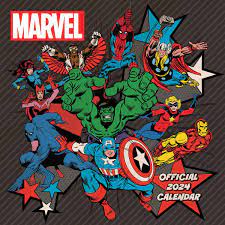 Marvel - Marvel Comics 2024 Square Calendar in the group MERCH / Calender 2024 at Bengans Skivbutik AB (4406492)