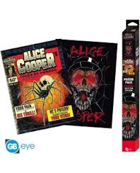 Alice Cooper - Posterpack 2p 52*38cm in the group OTHER / Övrigt /  at Bengans Skivbutik AB (4408139)