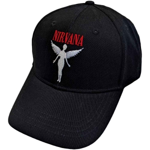 Nirvana - Angelic Bl Baseball C in the group MERCHANDISE / Accessoarer / Hårdrock at Bengans Skivbutik AB (4408513)