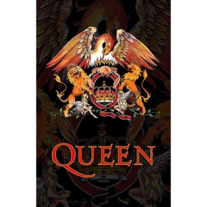 Queen - Crest Textile Poster in the group MERCHANDISE / Merch / Pop-Rock at Bengans Skivbutik AB (4408523)
