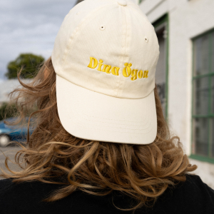 Dina Ögon - Cap -Yellow Embroided Logo in the group OTHER /  /  at Bengans Skivbutik AB (4410133)