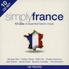 Various artists - Simply France in the group Labels /  at Bengans Skivbutik AB (4410210)