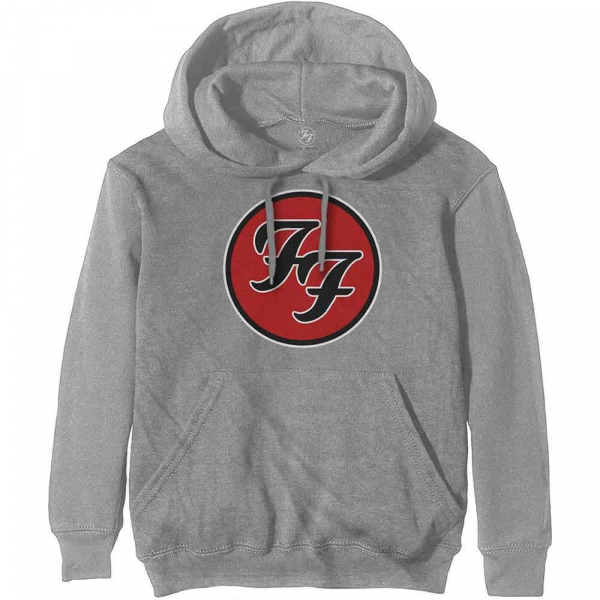 Foo Fighters - Unisex Pullover Hoodie: FF Logo in the group MERCH / Clothing / Hoodies at Bengans Skivbutik AB (4414355r)