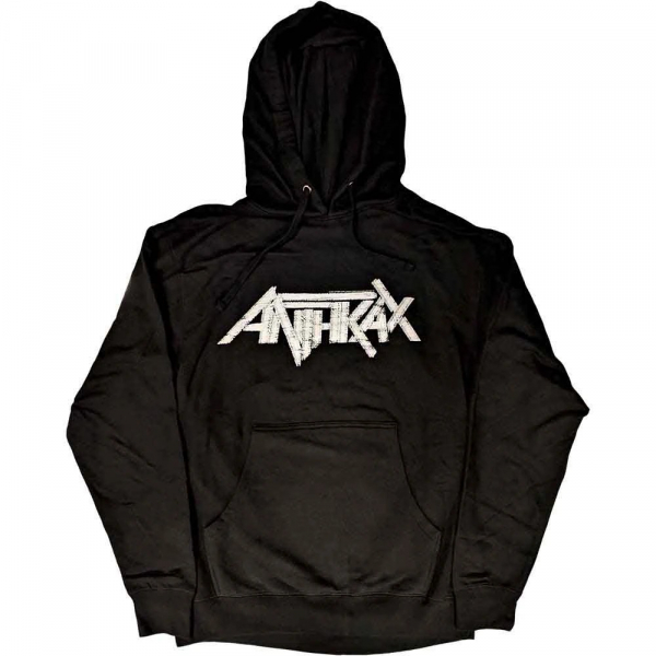 Anthrax - Unisex Pullover Hoodie: Logo - in the group MERCH / Clothing / Hoodies at Bengans Skivbutik AB (4414412r)