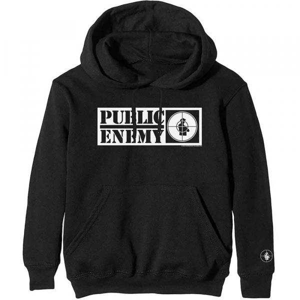 Public Enemy - Crosshairs Logo Uni Pullover Hoodie in the group MERCH / Clothing / Hoodies at Bengans Skivbutik AB (4414444r)