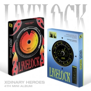 Xdinary Heroes - 4th Mini Album (Livelock) (Random Ver.)  in the group CD / K-Pop at Bengans Skivbutik AB (4415694)