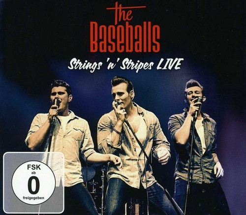The Baseballs - Strings 'N' Stripes Live in the group CD / Pop at Bengans Skivbutik AB (450943)