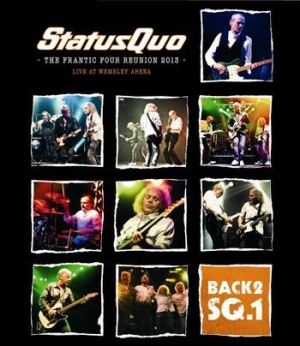 Status Quo - Back 2Sq. 1 - The Frantic Four Reun in the group MUSIK / Blu-Ray+CD / Pop-Rock at Bengans Skivbutik AB (456776)