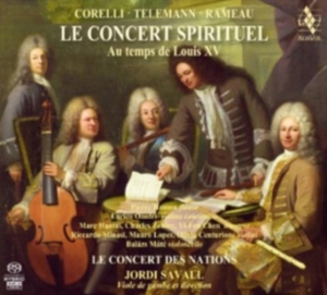 Corelli / Telemann / Rameau - Le Concert Spirituel in the group MUSIK / SACD / Klassiskt at Bengans Skivbutik AB (460468)