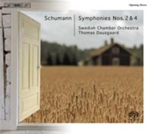 Schumann/ Sko & Dausgaard - Symphonies Nos. 2& 4 in the group MUSIK / SACD / Klassiskt at Bengans Skivbutik AB (460882)