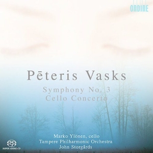Vasks Peteris - Symphony No. 3, Cello Concerto in the group MUSIK / SACD / Klassiskt at Bengans Skivbutik AB (460886)