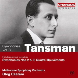 Tansman - Symphonies Vol 3 in the group MUSIK / SACD / Klassiskt at Bengans Skivbutik AB (461109)