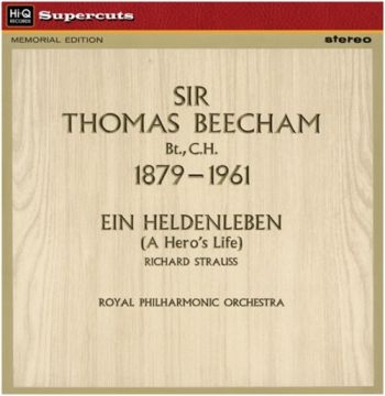 Strauss/Ein Heldenleben - Thomas Beehcam/Royal Philharmonic in the group VINYL / Pop at Bengans Skivbutik AB (483773)