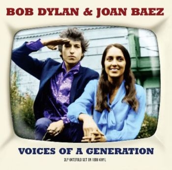 Dylan Bob And Joan Baez - Voices Of A Generation in the group VINYL / Bestsellers at Bengans Skivbutik AB (487785)