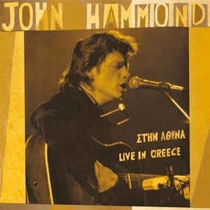 Hammond John - Live In Greece in the group VINYL / Jazz/Blues at Bengans Skivbutik AB (491234)