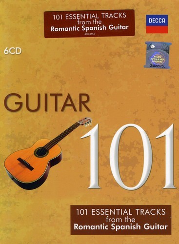 Blandade Artister - 101 Guitar - 6Cd in the group CD / Klassiskt at Bengans Skivbutik AB (500614)