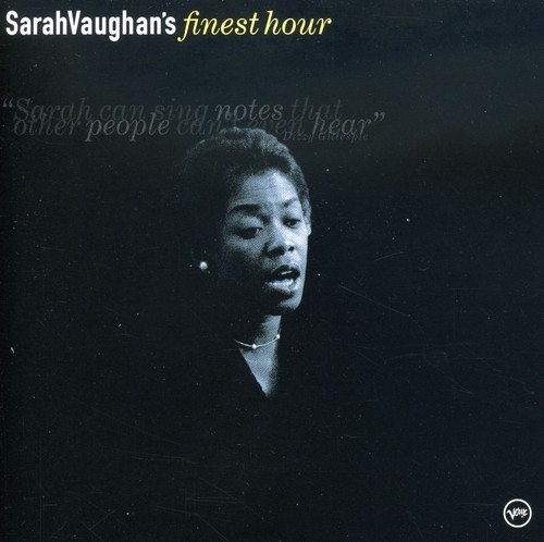 Sarah Vaughan - Finest Hour in the group CD / Jazz/Blues at Bengans Skivbutik AB (500665)