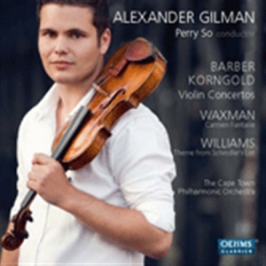 Barber / Korngold - Violin Concertos in the group Externt_Lager /  at Bengans Skivbutik AB (501066)
