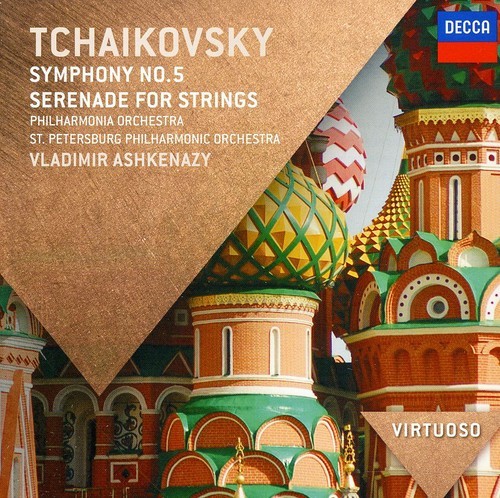 Tjajkovskij - Symfoni 5 & Stråkserenad in the group CD / Klassiskt at Bengans Skivbutik AB (501649)