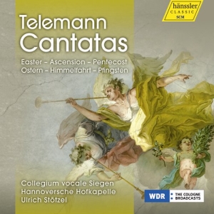Telemann - Cantatas in the group Externt_Lager /  at Bengans Skivbutik AB (502318)