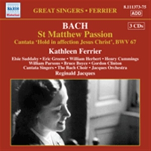 Bach - St Matthew Passion in the group Externt_Lager /  at Bengans Skivbutik AB (502966)