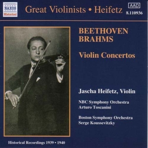 Beethoven/Brahms - Violin Concertos in the group Externt_Lager /  at Bengans Skivbutik AB (503632)