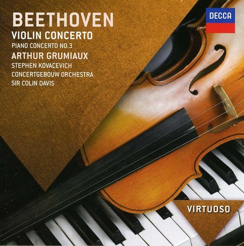 Beethoven - Pianokonsert 3 & Violinkonsert in the group OTHER / Övrigt / at Bengans Skivbutik AB (503896)