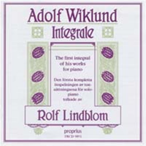 Various - Integrale - Piano Works in the group Externt_Lager /  at Bengans Skivbutik AB (504026)