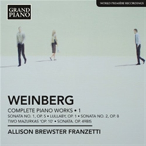 Weinberg - Complete Piano Works Vol 1 in the group Externt_Lager /  at Bengans Skivbutik AB (504383)