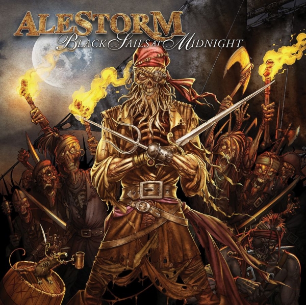 Alestorm - Black Sails At Midnight in the group CD / Bestsellers at Bengans Skivbutik AB (504542)