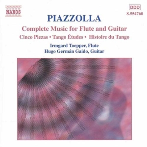 Piazzolla Astor - Complete Music For Flute & Gui in the group Externt_Lager /  at Bengans Skivbutik AB (505494)