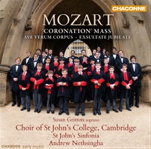 Mozart - Coronation Mass in the group Externt_Lager /  at Bengans Skivbutik AB (506623)