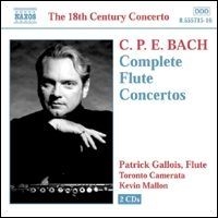 Bach Carl Philipp Emanuel - Complete Flute Convertos in the group CD / Klassiskt at Bengans Skivbutik AB (507009)