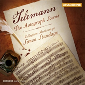 Telemann - The Autograph Scores in the group Externt_Lager /  at Bengans Skivbutik AB (508305)