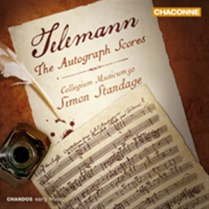 Telemann - The Autograph Scores in the group CD / Klassiskt at Bengans Skivbutik AB (508305)