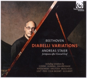 Staier Andreas - Diabelli Variations in the group CD / Klassiskt,Övrigt at Bengans Skivbutik AB (508428)