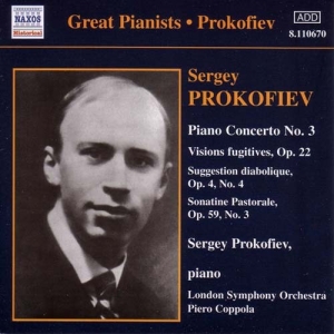 Prokofiev Sergey - Piano Concerto 3 in the group Externt_Lager /  at Bengans Skivbutik AB (510373)