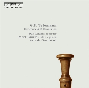 Telemann Georg Philipp - Concertos For Recorder in the group Externt_Lager /  at Bengans Skivbutik AB (511628)