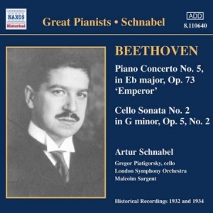 Beethoven Ludwig Van - Piano Concerto 5 in the group CD / Klassiskt at Bengans Skivbutik AB (513703)