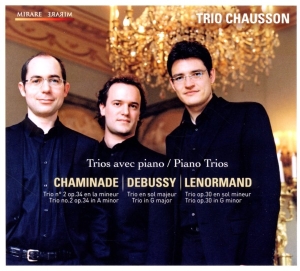 Chausson Trio - Piano Trios in the group CD / Klassiskt,Övrigt at Bengans Skivbutik AB (513858)