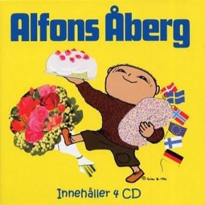 Barn - Alfons Åberg - Jubileumsbox 4Cd in the group CD / Barnmusik at Bengans Skivbutik AB (514925)