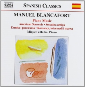Blancafort - Piano Music Vol 4 in the group OTHER / Övrigt /  at Bengans Skivbutik AB (515221)