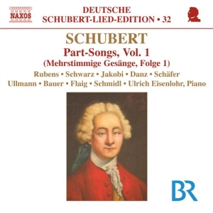 Schubert - Part Songs Volume 1 in the group Externt_Lager /  at Bengans Skivbutik AB (515477)
